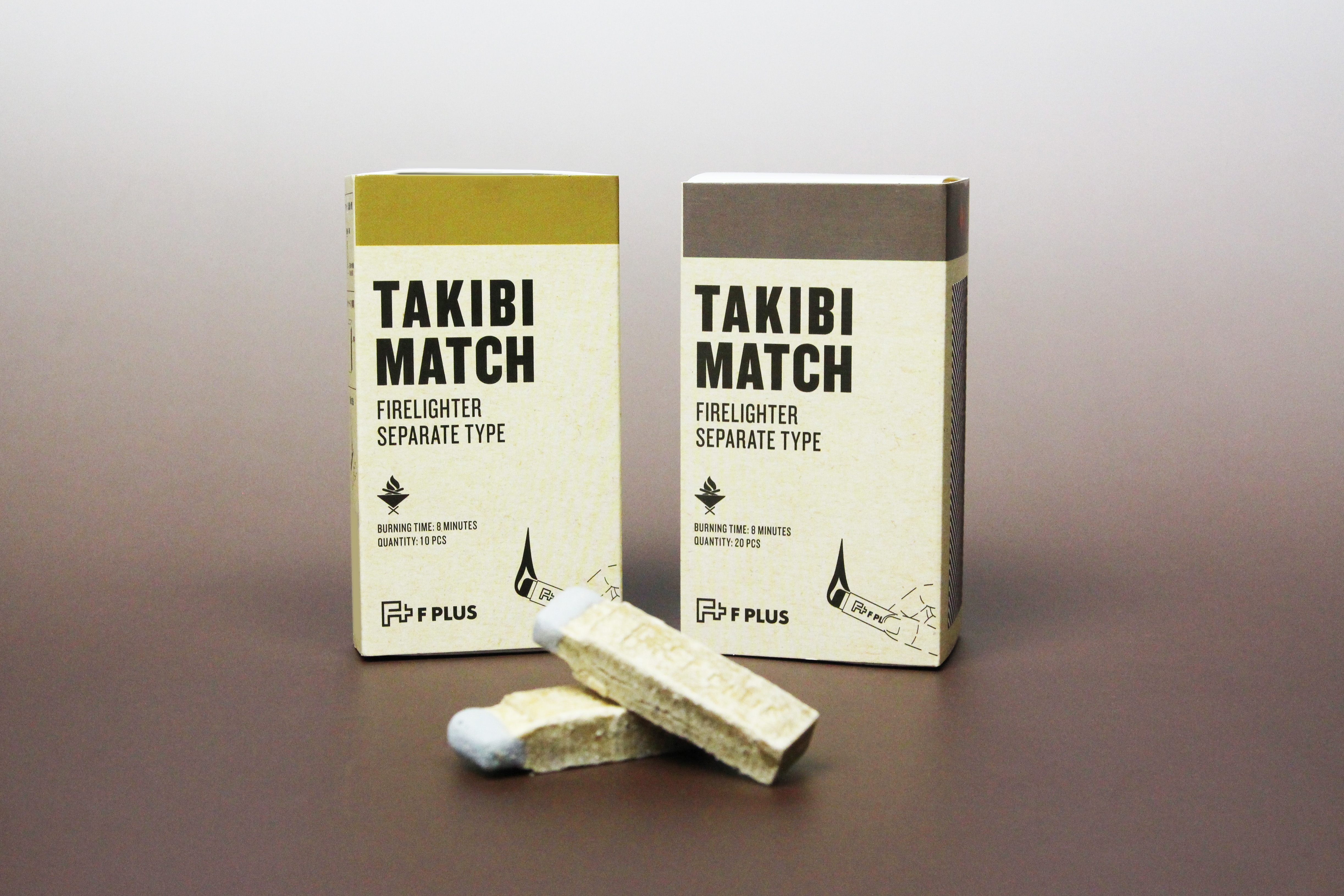 焚き火・キャンプの火起こしを簡単にする着火剤【TAKIBI MATCH】